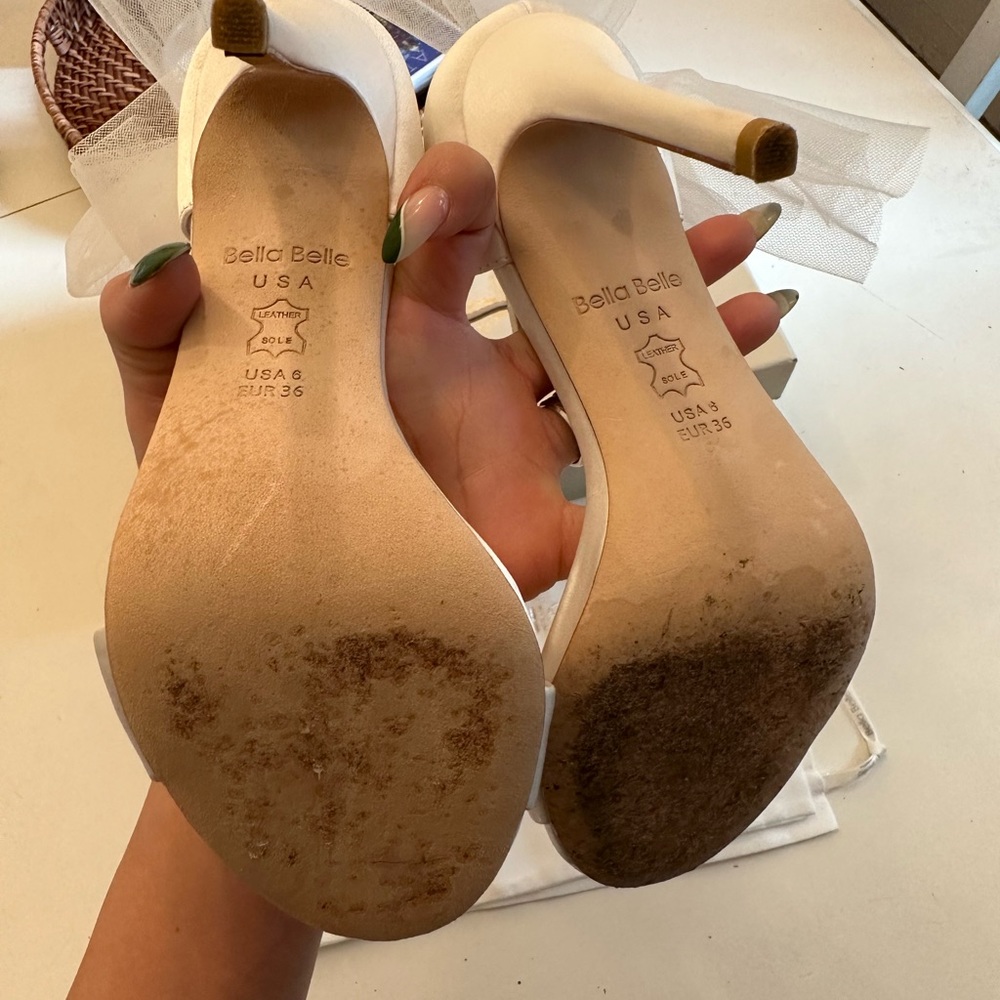 Bella Belle Bridal Bow heels - Picture 9 of 9